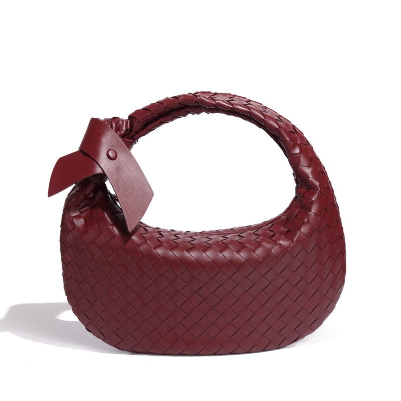 The Woven Leather Handbag