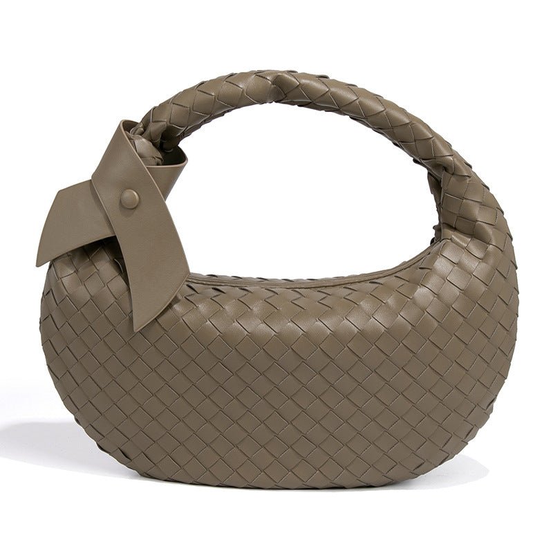 The Woven Leather Handbag