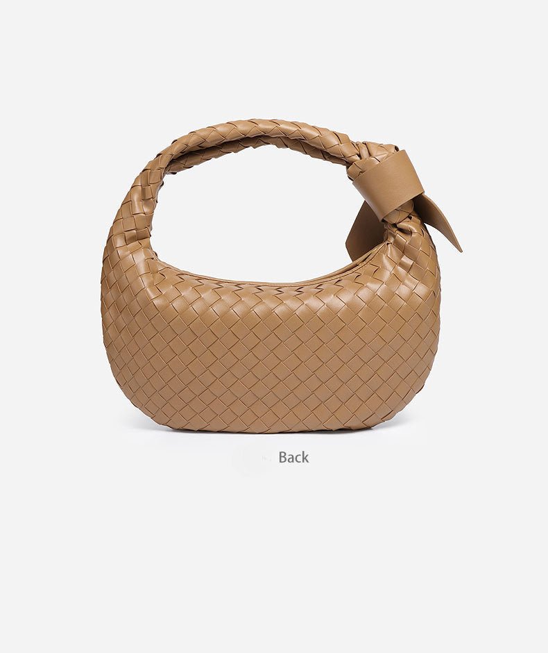 The Woven Leather Handbag