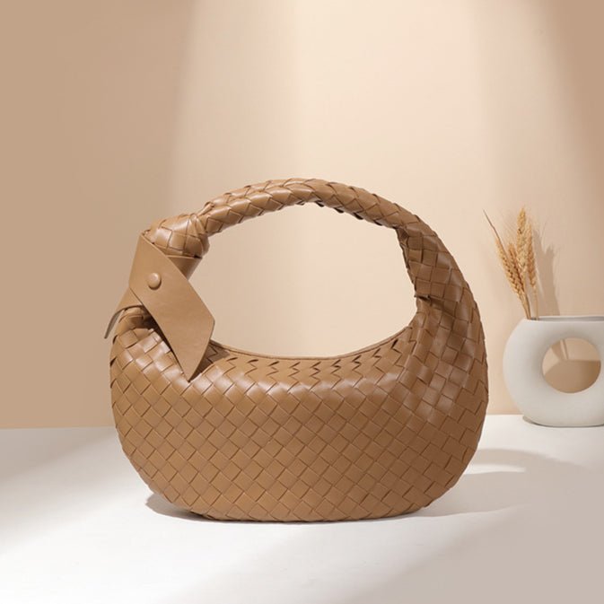 The Woven Leather Handbag