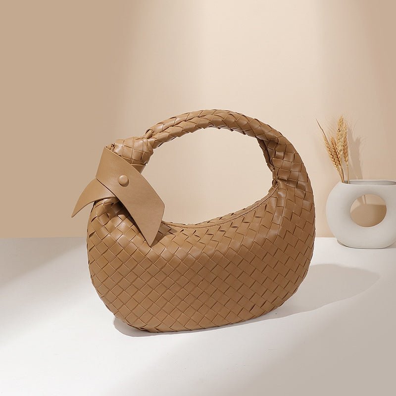 The Woven Leather Handbag