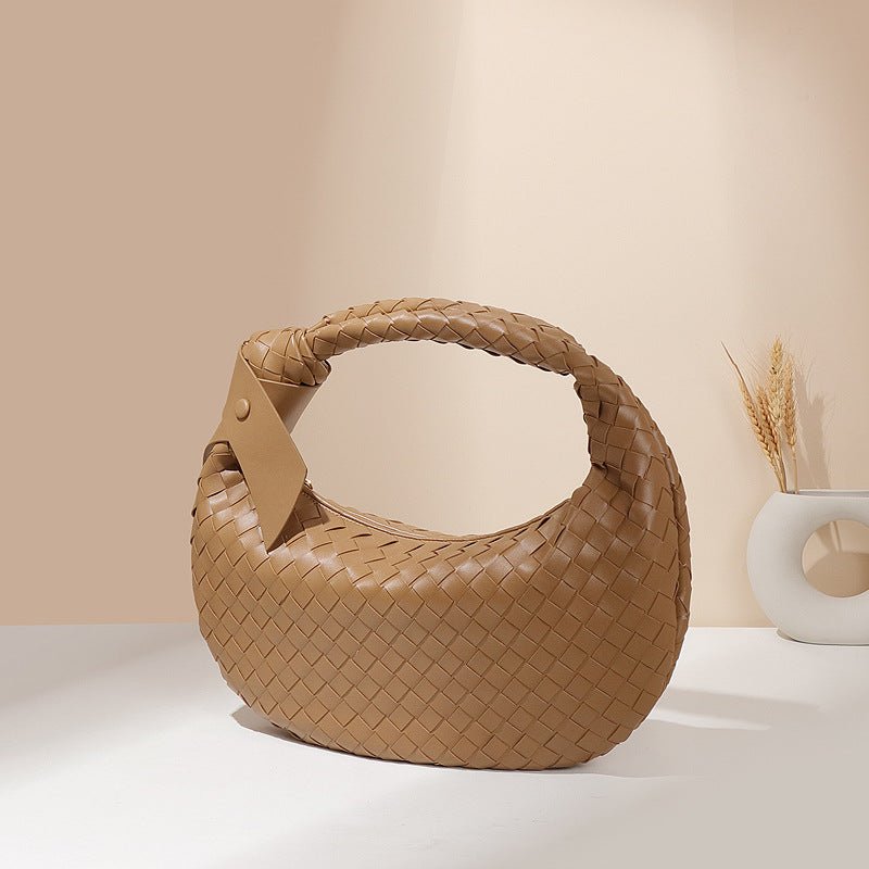 The Woven Leather Handbag