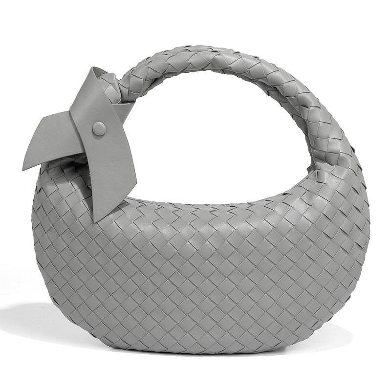 The Woven Leather Handbag